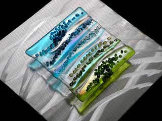 Fused Glass Wall Art available for purchase