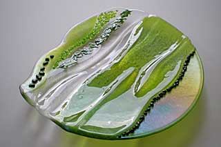 Fused Glass Plate