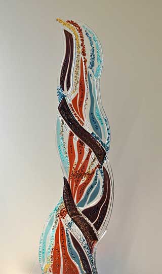 Fused Glass Sculpture