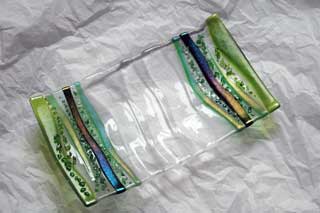 Fused Glass Serving Platter